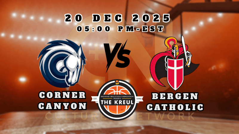 THE KREUL | BOYS | CORNER CANYON vs BERGEN CATHOLIC