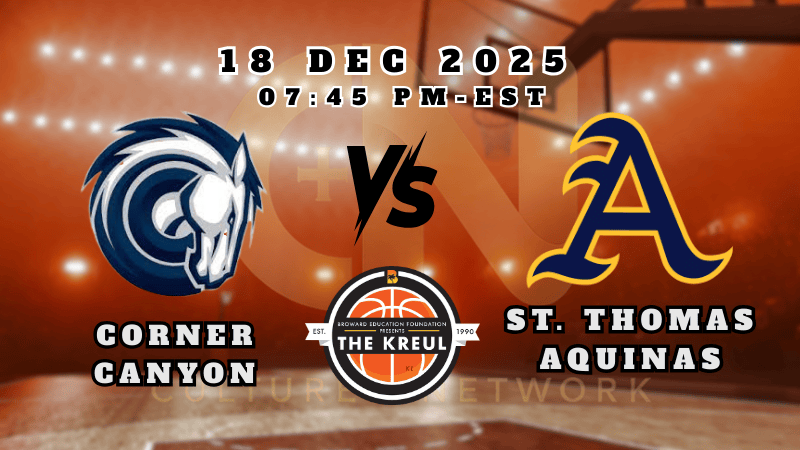 THE KREUL | BOYS | CORNER CANYON vs ST. THOMAS AQUINAS