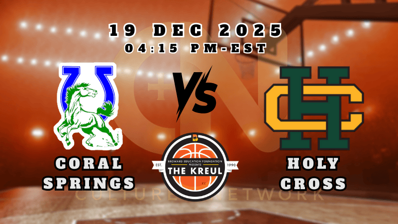 THE KREUL | BOYS | CORAL SPRINGS vs HOLY CROSS